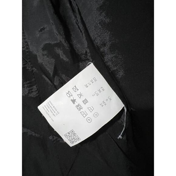 BOSS Hugo Boss black stretch wool all season blazer suit jacket size 2 A001596 - Picture 4 of 9